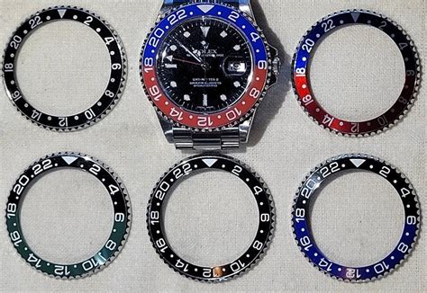 replica rolex bezel insert for a gmt|rolex gmt bezel replacement.